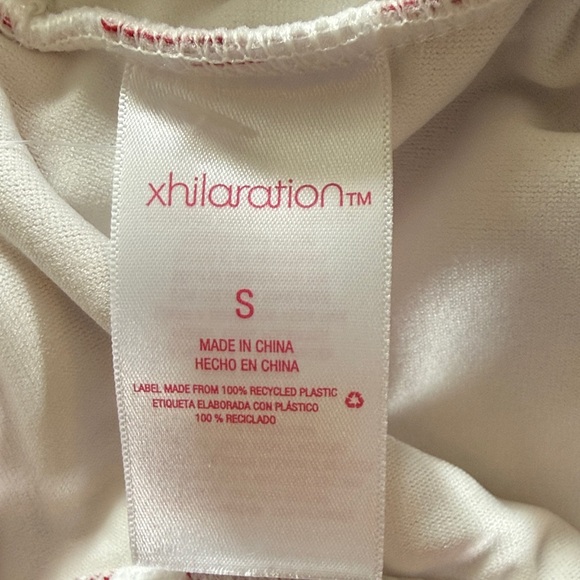 Xhilaration Women’s USA Women’s Red, White & Blue Flag One-Piece Swimsuit - Picture 4 of 4